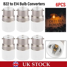 B22 to E14 Bulb Adapter