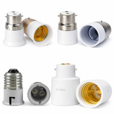 B22 to E27 E14 E27 to B22