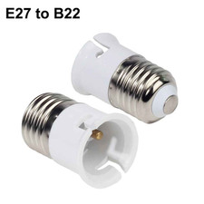 E27 to B22 Light Bulb Socket