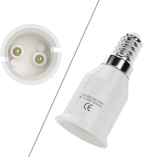 E14 b22 light - light, adapter