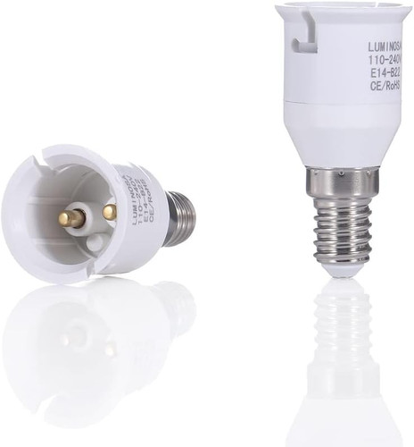 E14 b22 lamp holder adapter - to,