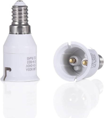 E14 b22 lamp - to, adapter