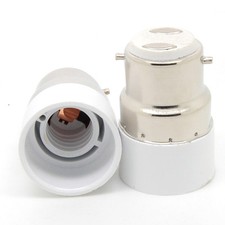 B22 Male to E14 Female Socket