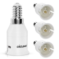 DiCUNO E14 to B22 Socket