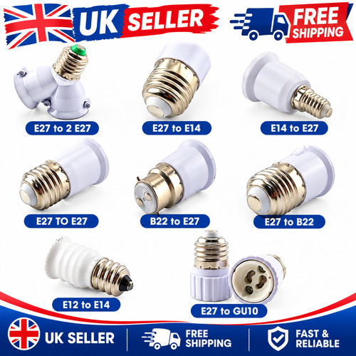 B22 e27 light bulb - light, adapter