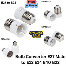 E27 to B22 Light Bulb Socket