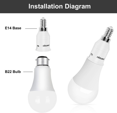 E14 b22 light bulb adapter - bulb,