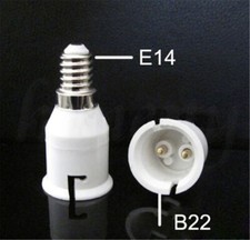 1/2/5pcs E14 to B22 Lamp