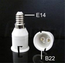2pcs E14 to B22 Lamp Holder