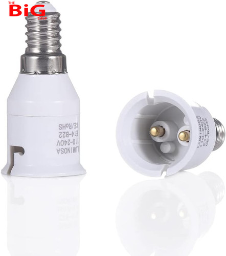E14 b22 lamp holder adapter - e14, to