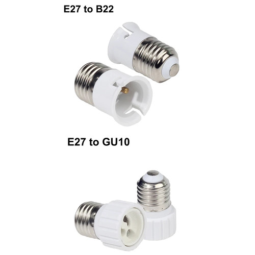 E27 b22 light bulb - to, socket