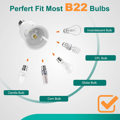 E14 b22 socket - e14,