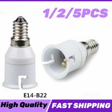 2/4/6PCS E14 to B22 Lamp